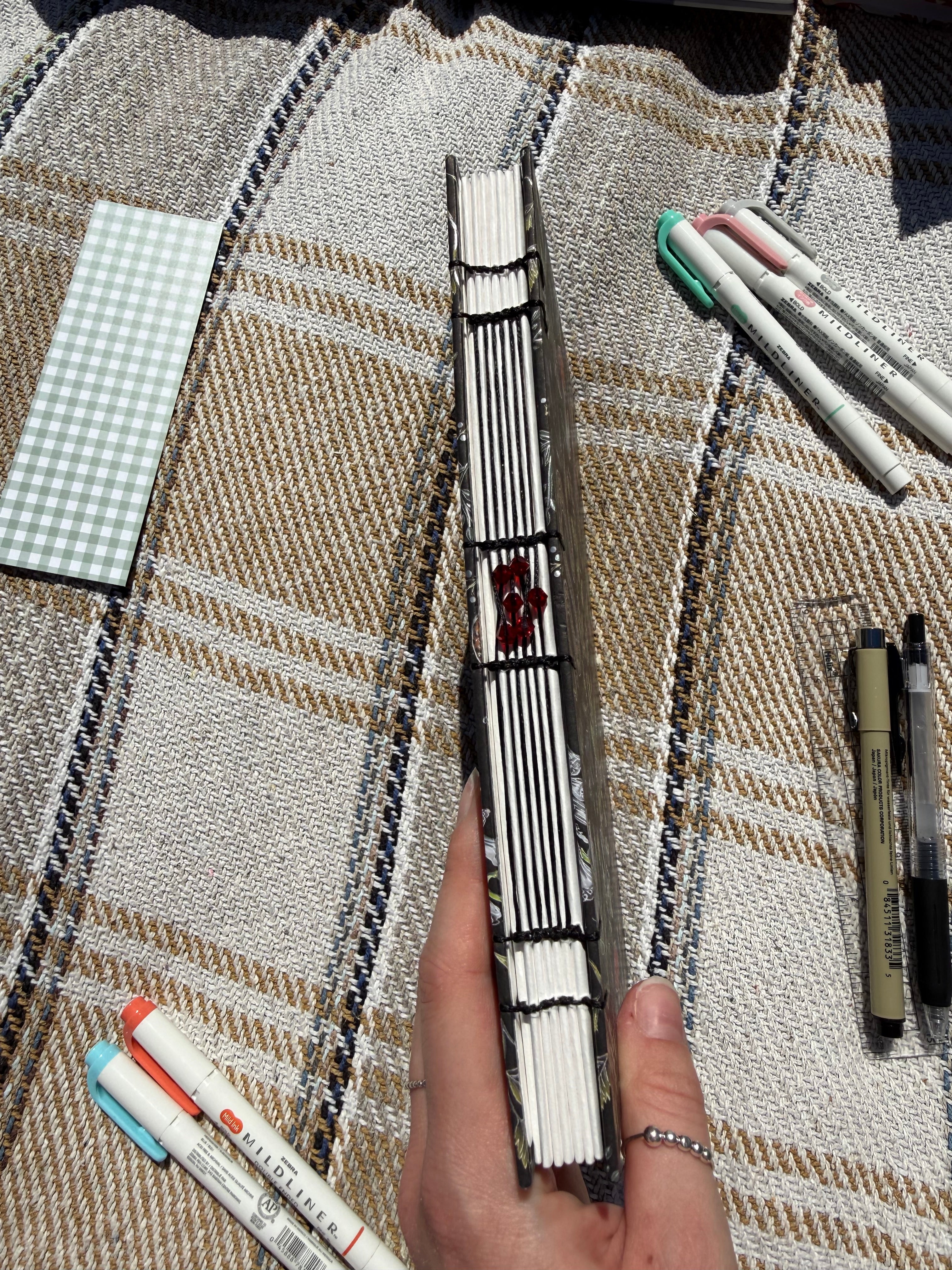 Hand sewn journals - special spine