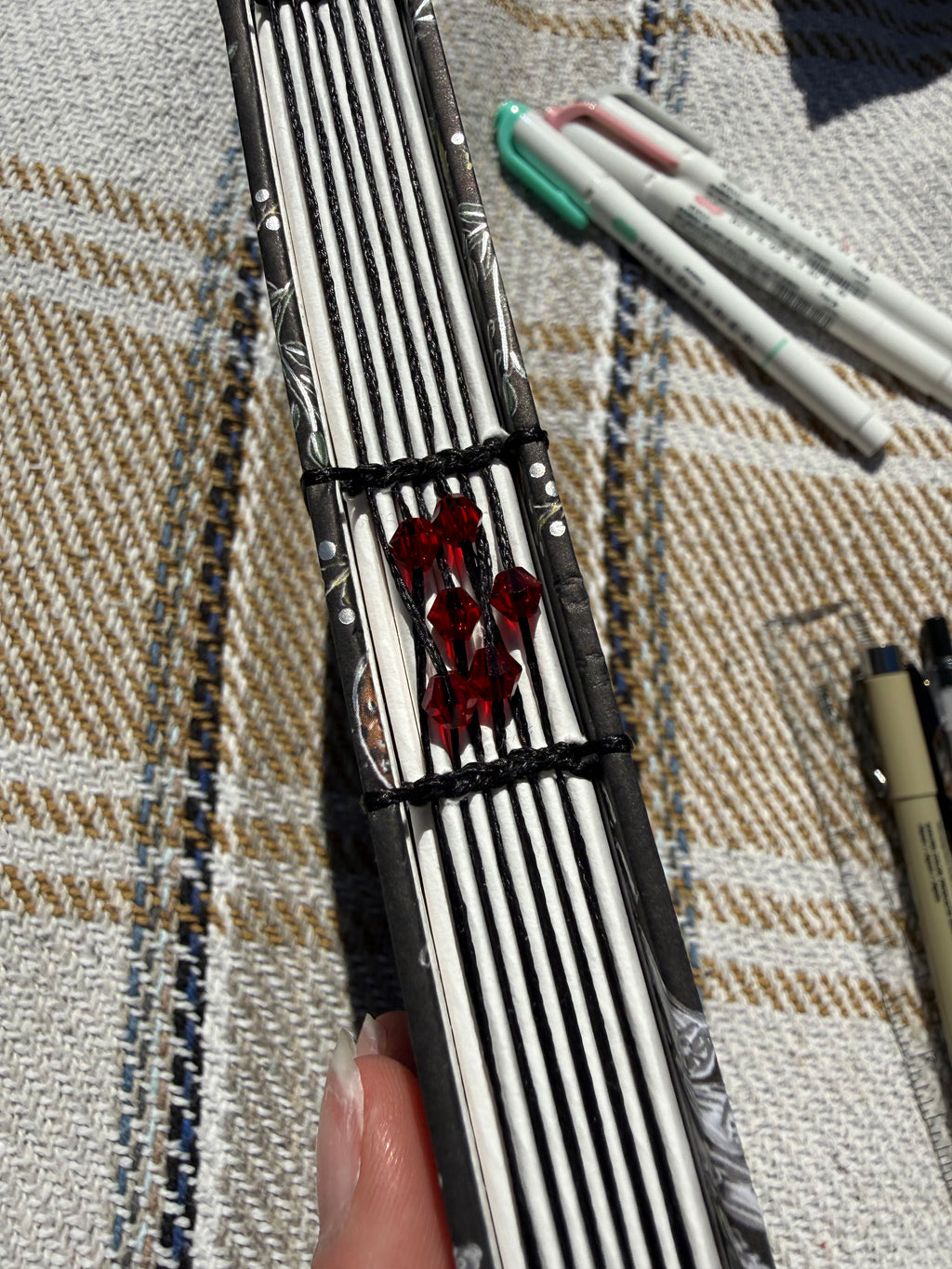 Hand sewn journals - special spine