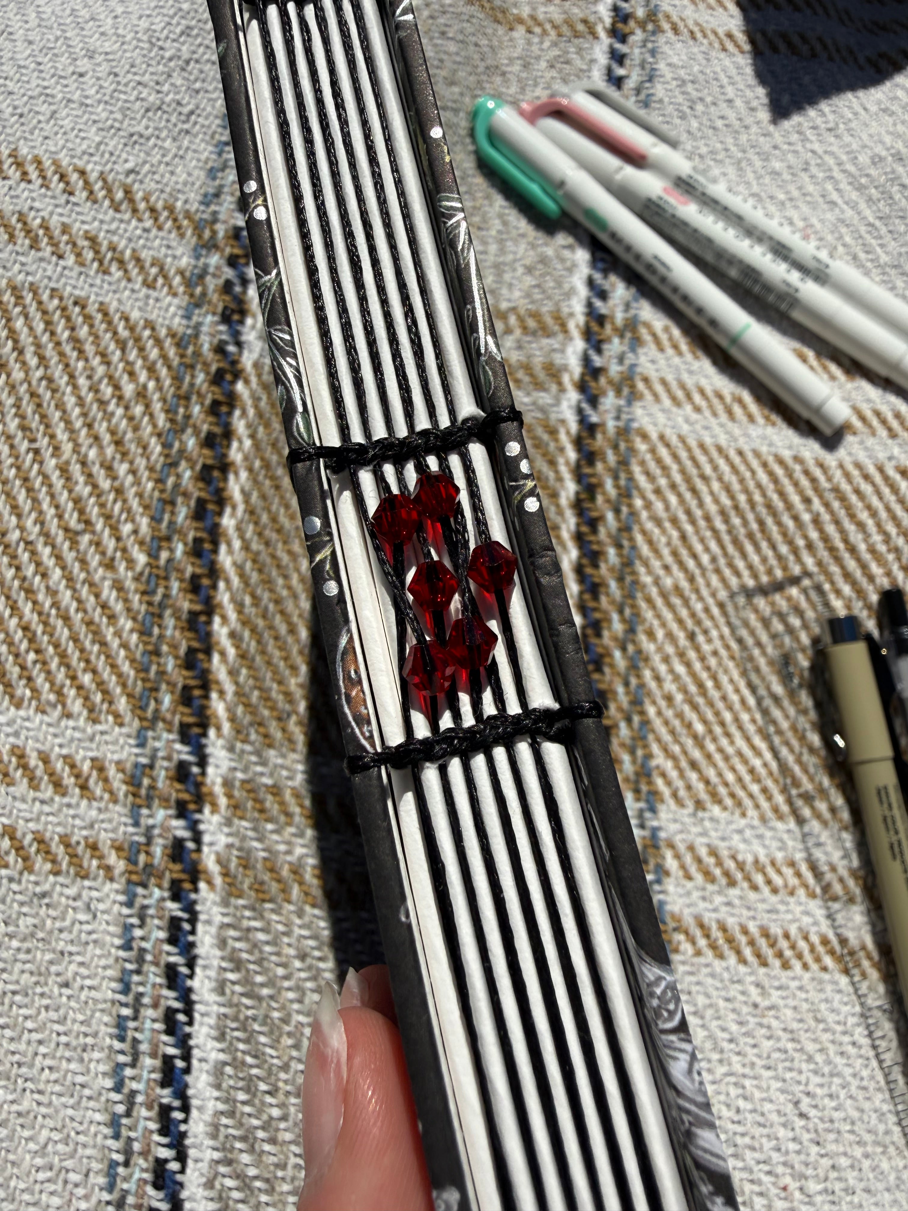 Hand sewn journals - special spine