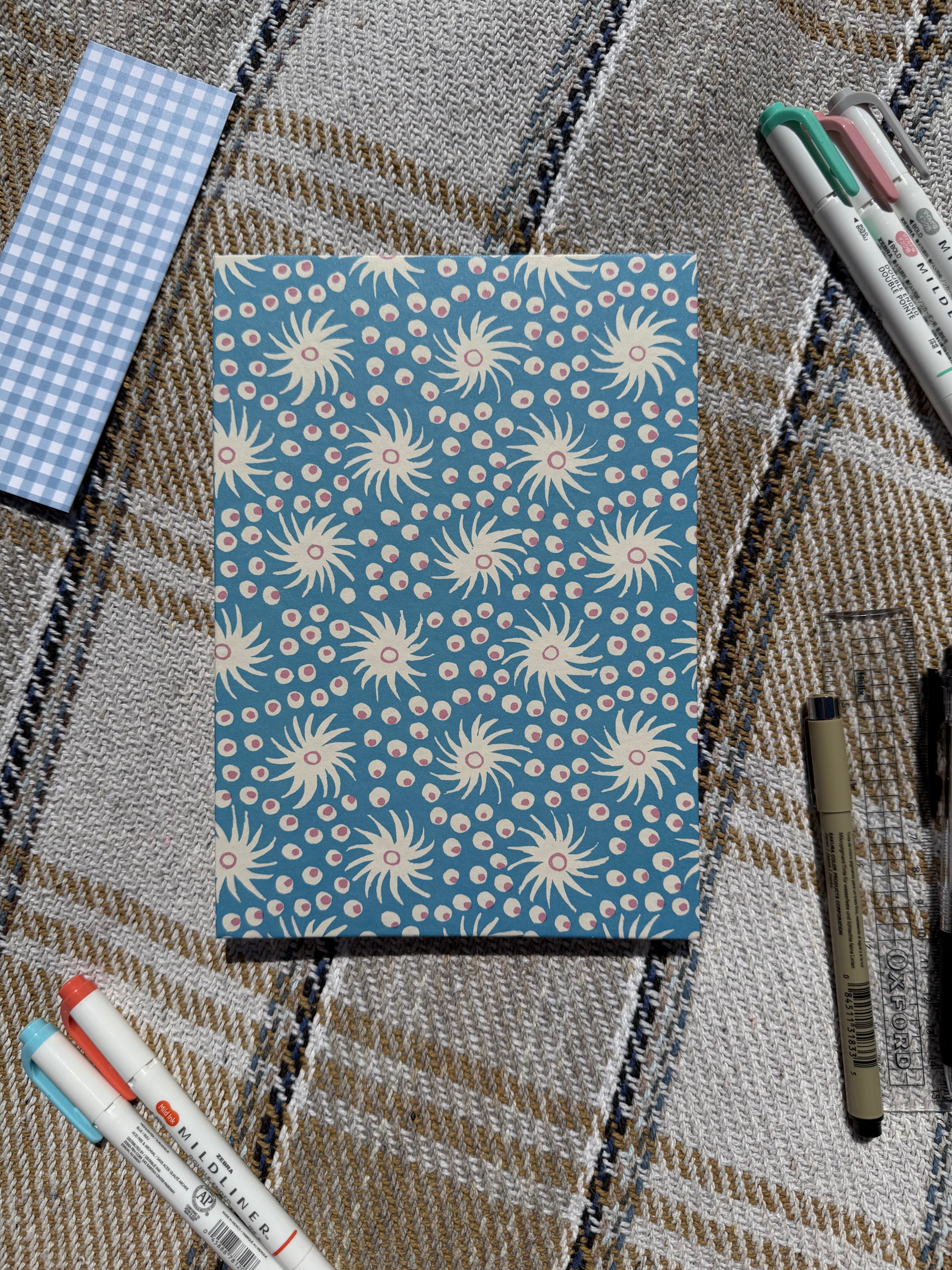 Hand sewn journals - plain spine