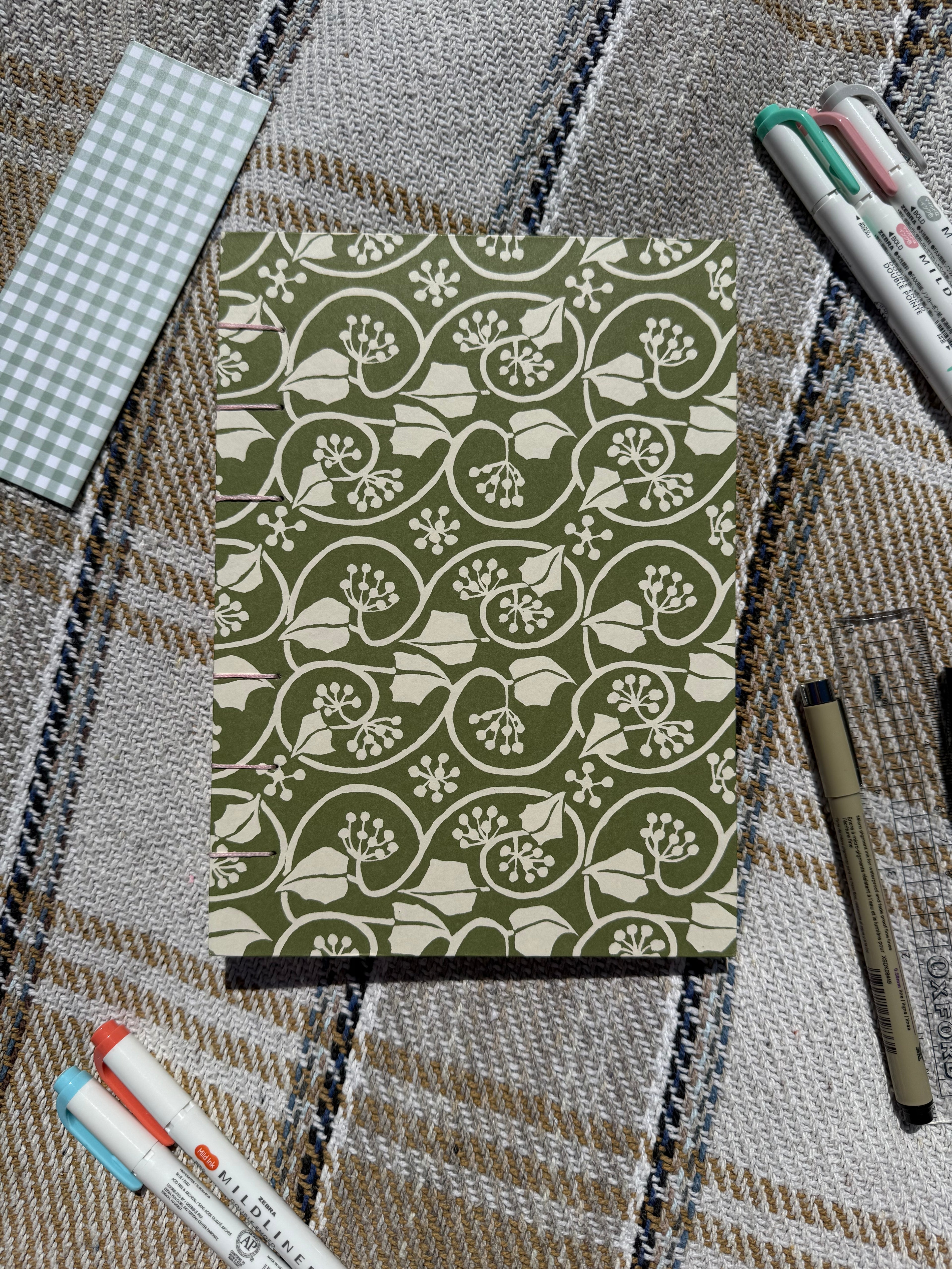 Hand sewn journals - special spine
