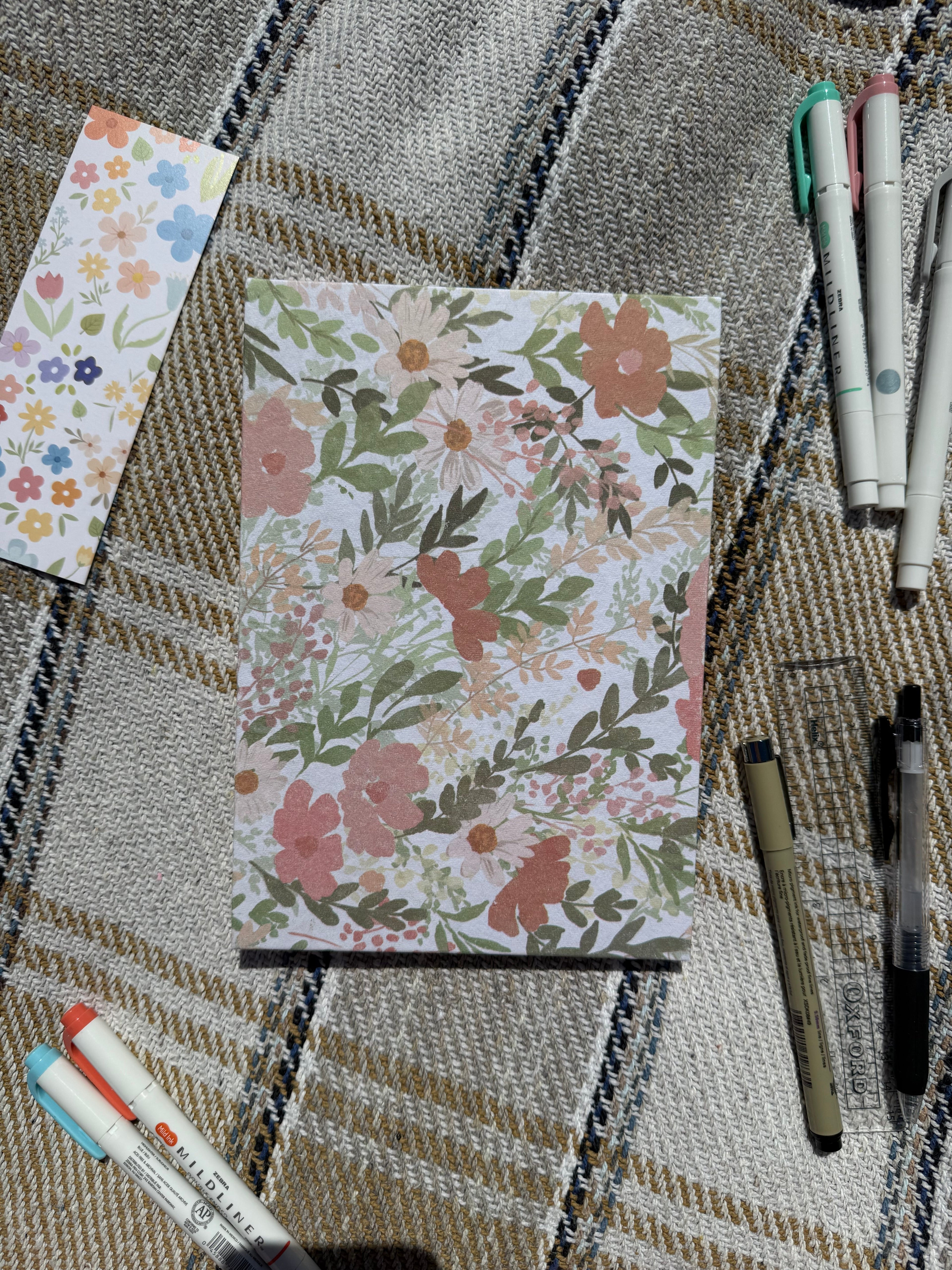 Hand sewn journals - plain spine