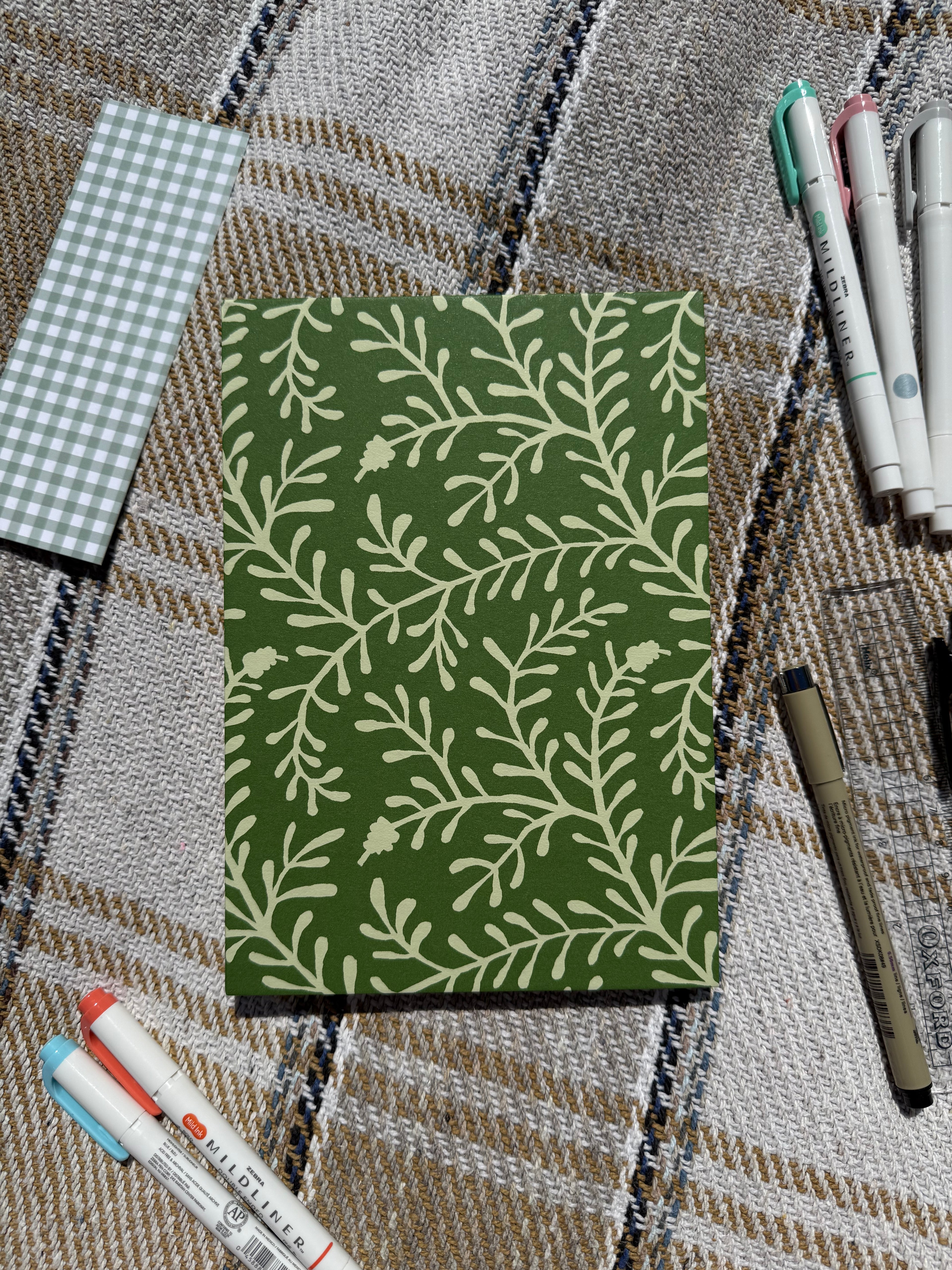 Hand sewn journals - plain spine