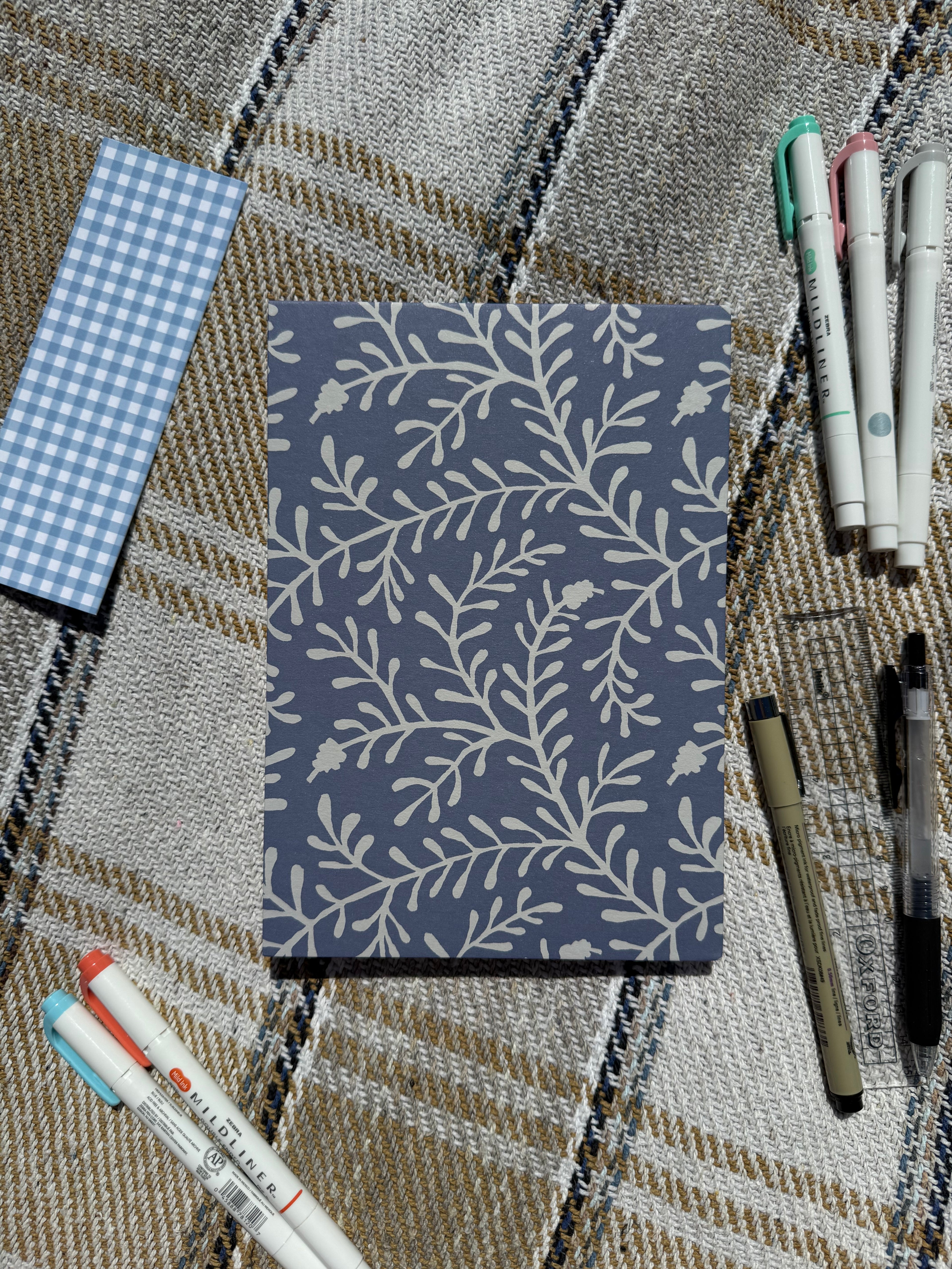 Hand sewn journals - plain spine