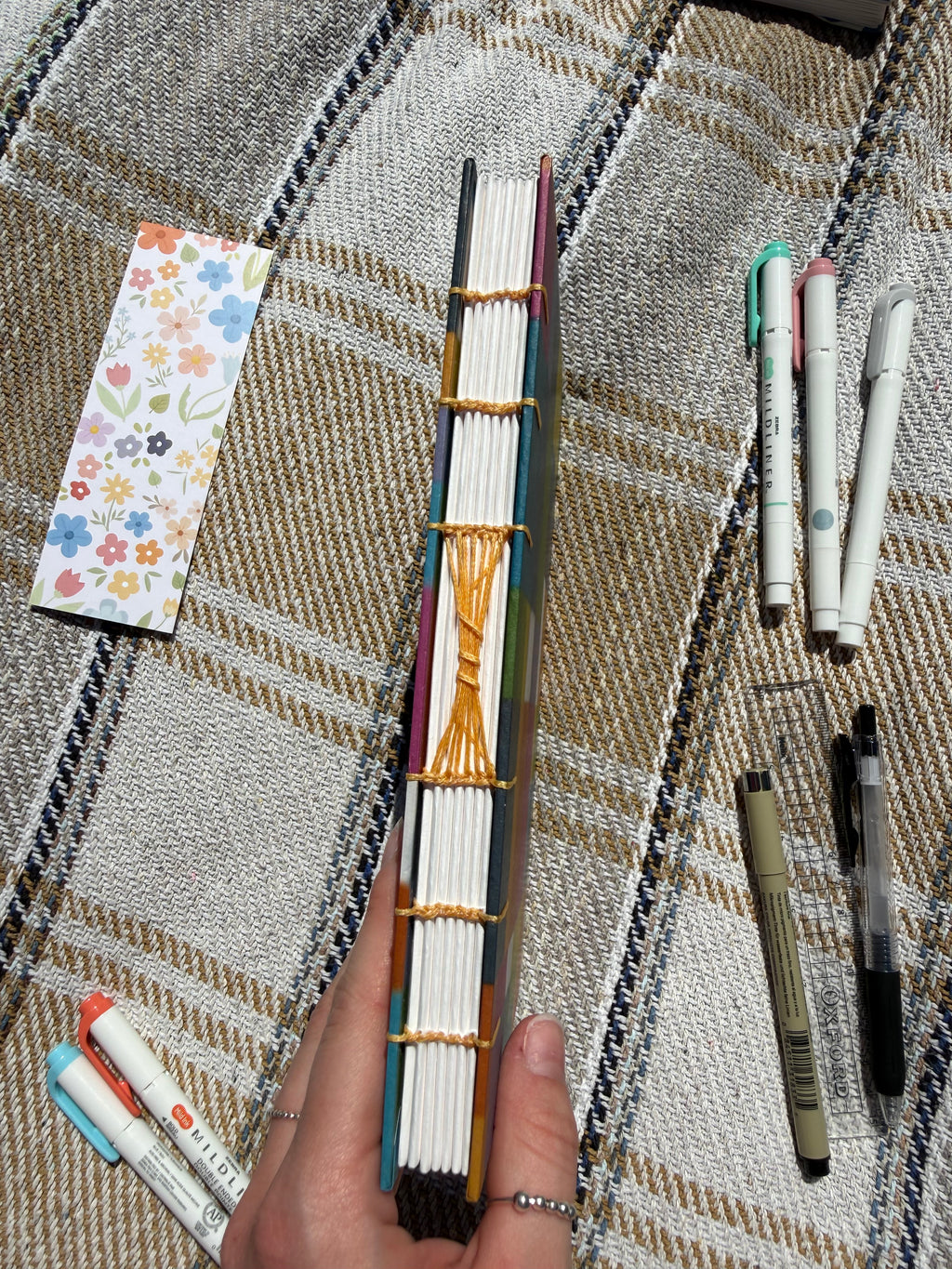 Hand sewn journals - special spine