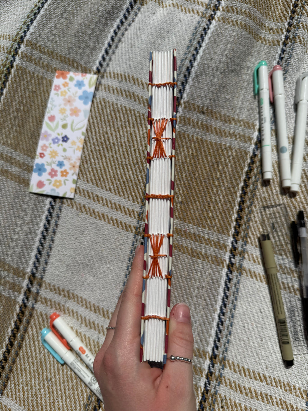 Hand sewn journals - special spine