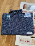 Ditsy blue *limited edition* Book sleeve