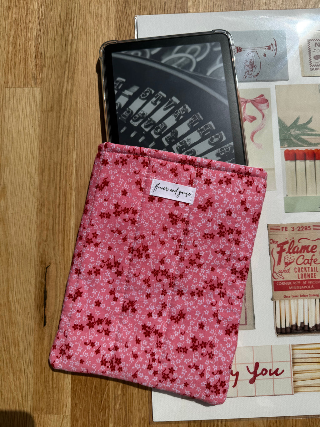 Cherry blossom *limited edition* kindle sleeve