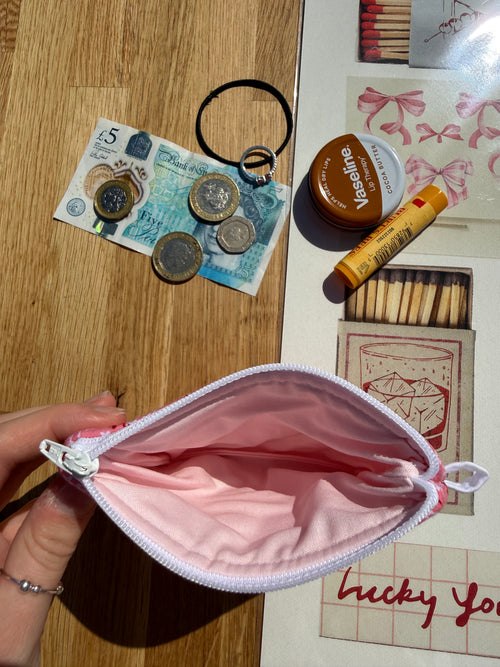 Cherry blossom *limited edition* keychain wallet