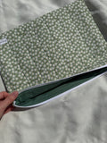 Limited edition green daisy laptop sleeve