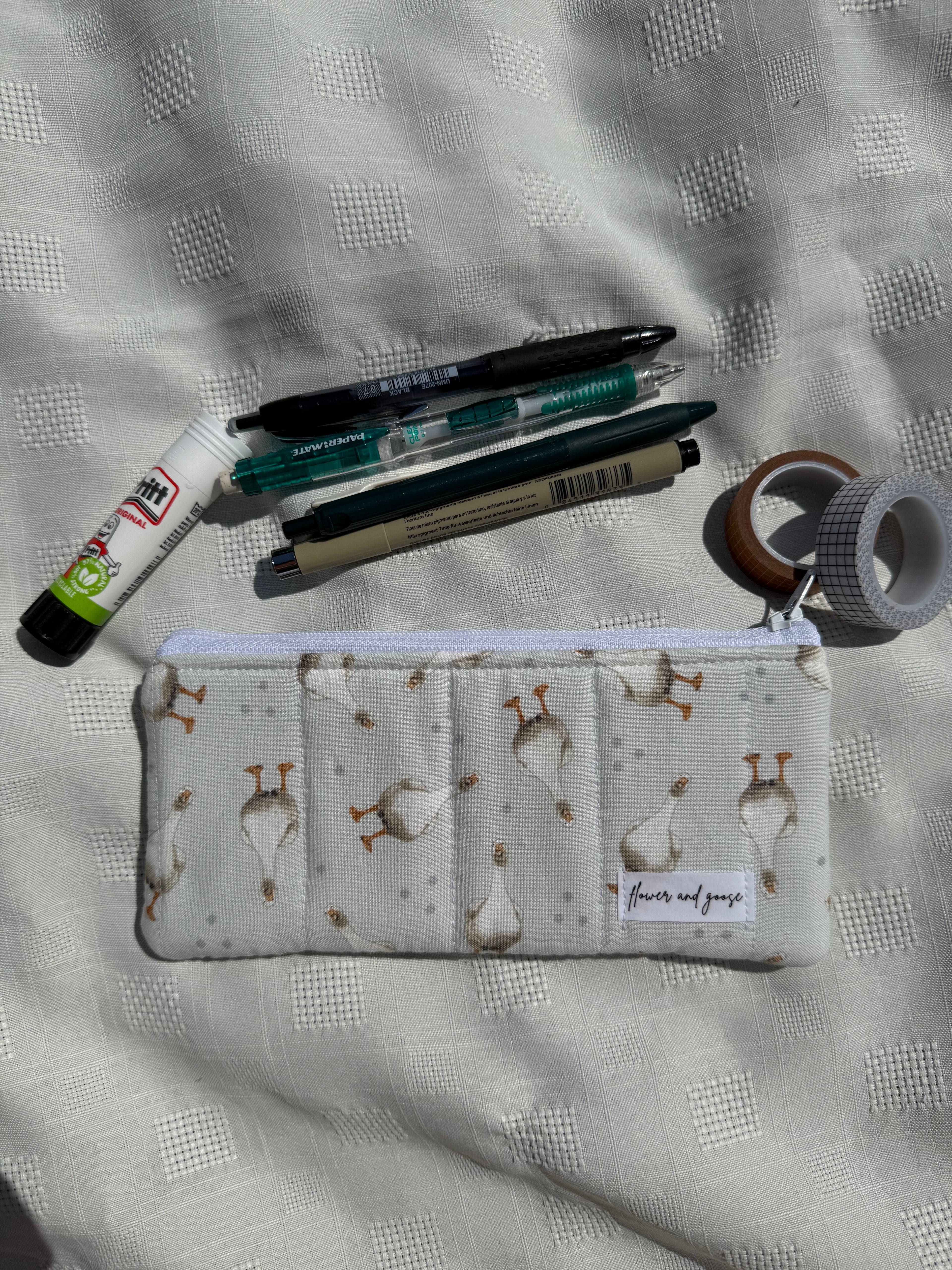 Limited edition silly goose pencil and glasses case